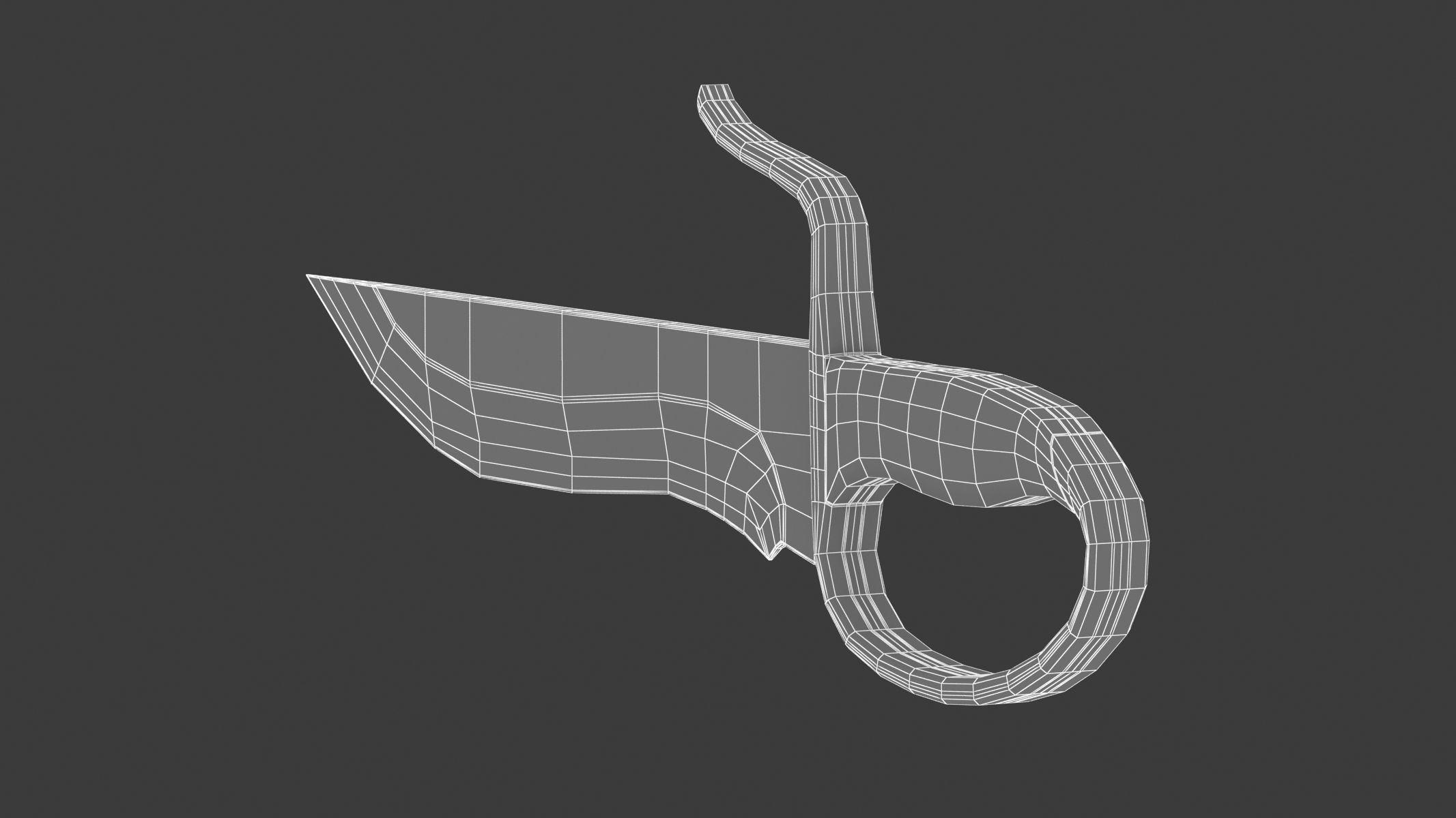 Butterfly Sword 02 3D model_7