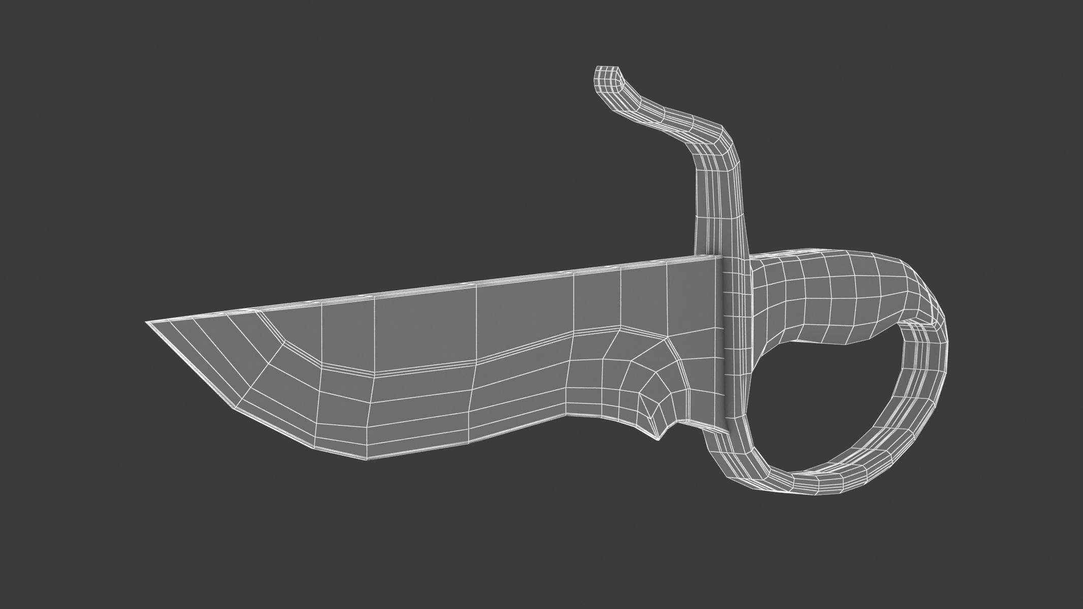 Butterfly Sword 02 3D model_9