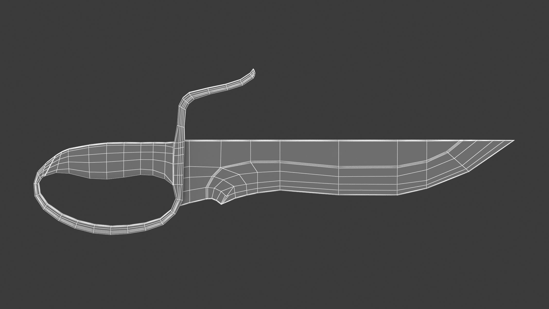 Butterfly Sword 02 3D model_5