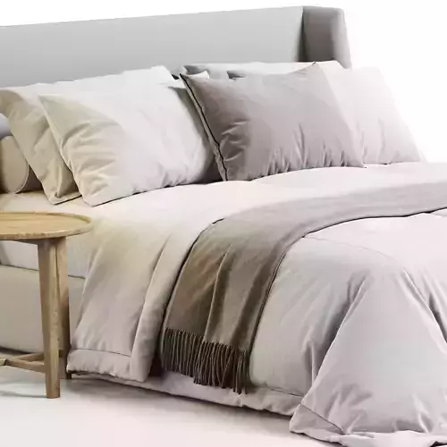 Chloe Bed 3D model