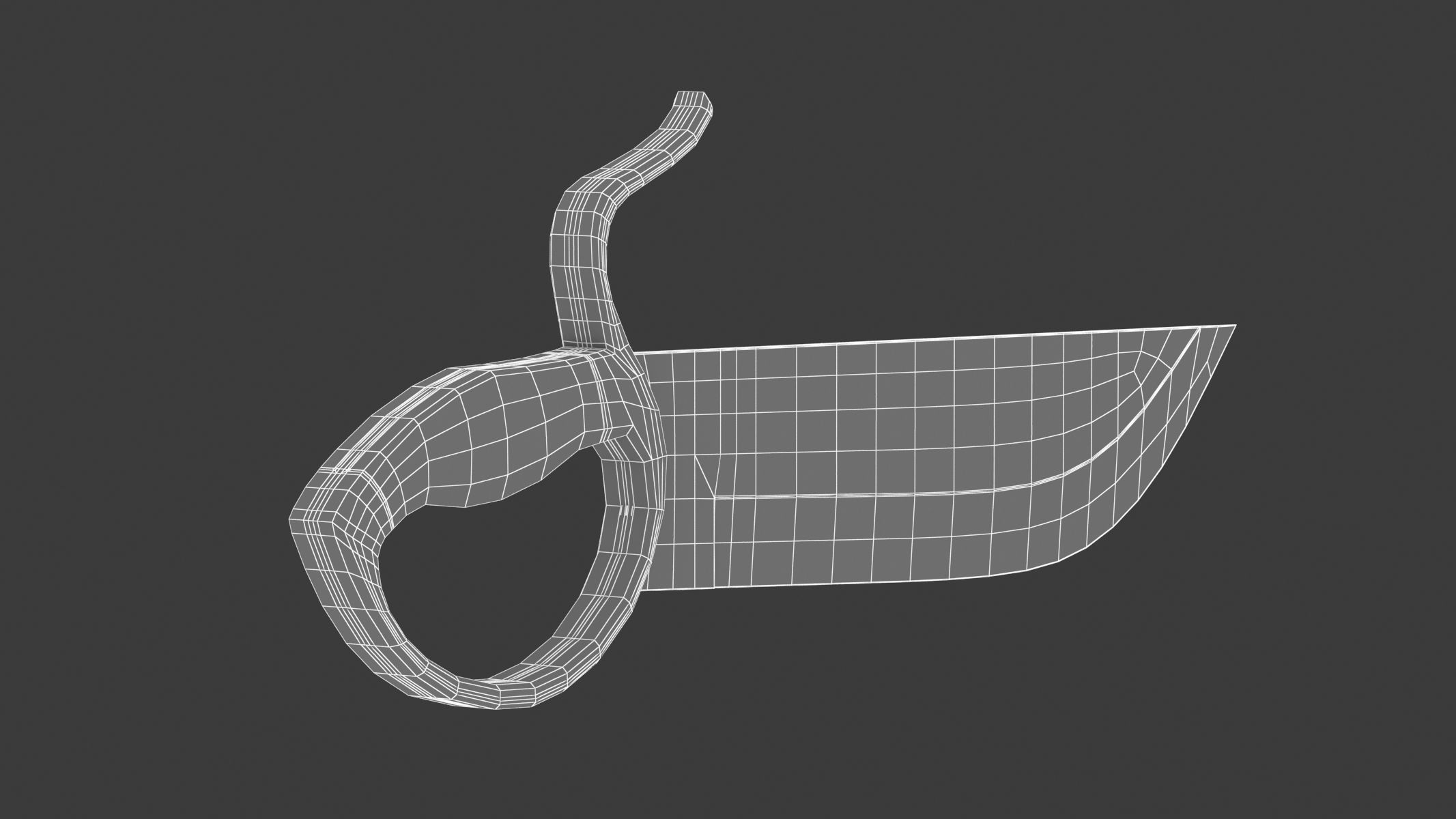 Butterfly Sword 03  3D model_6