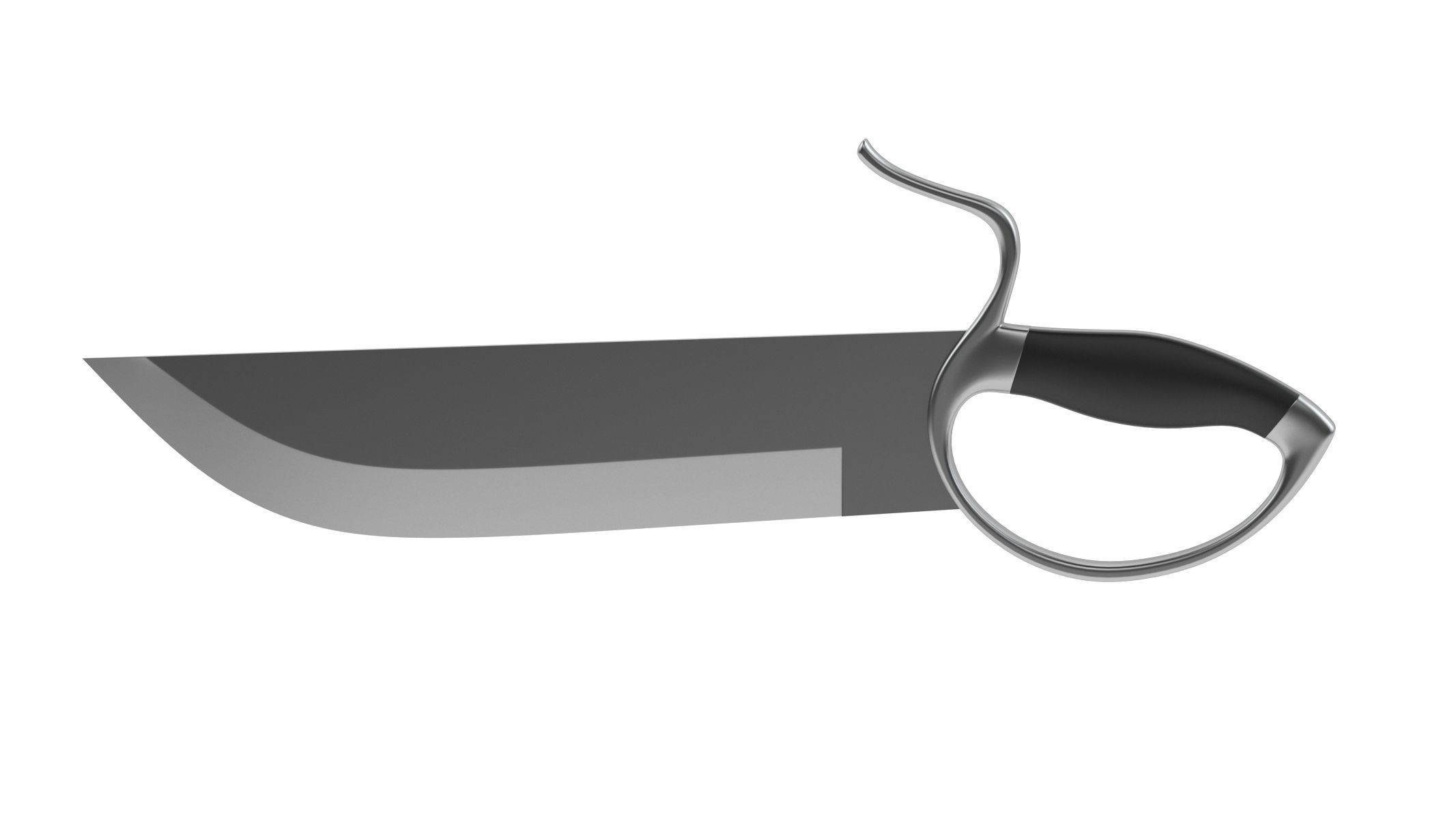 Butterfly Sword 03  3D model_3