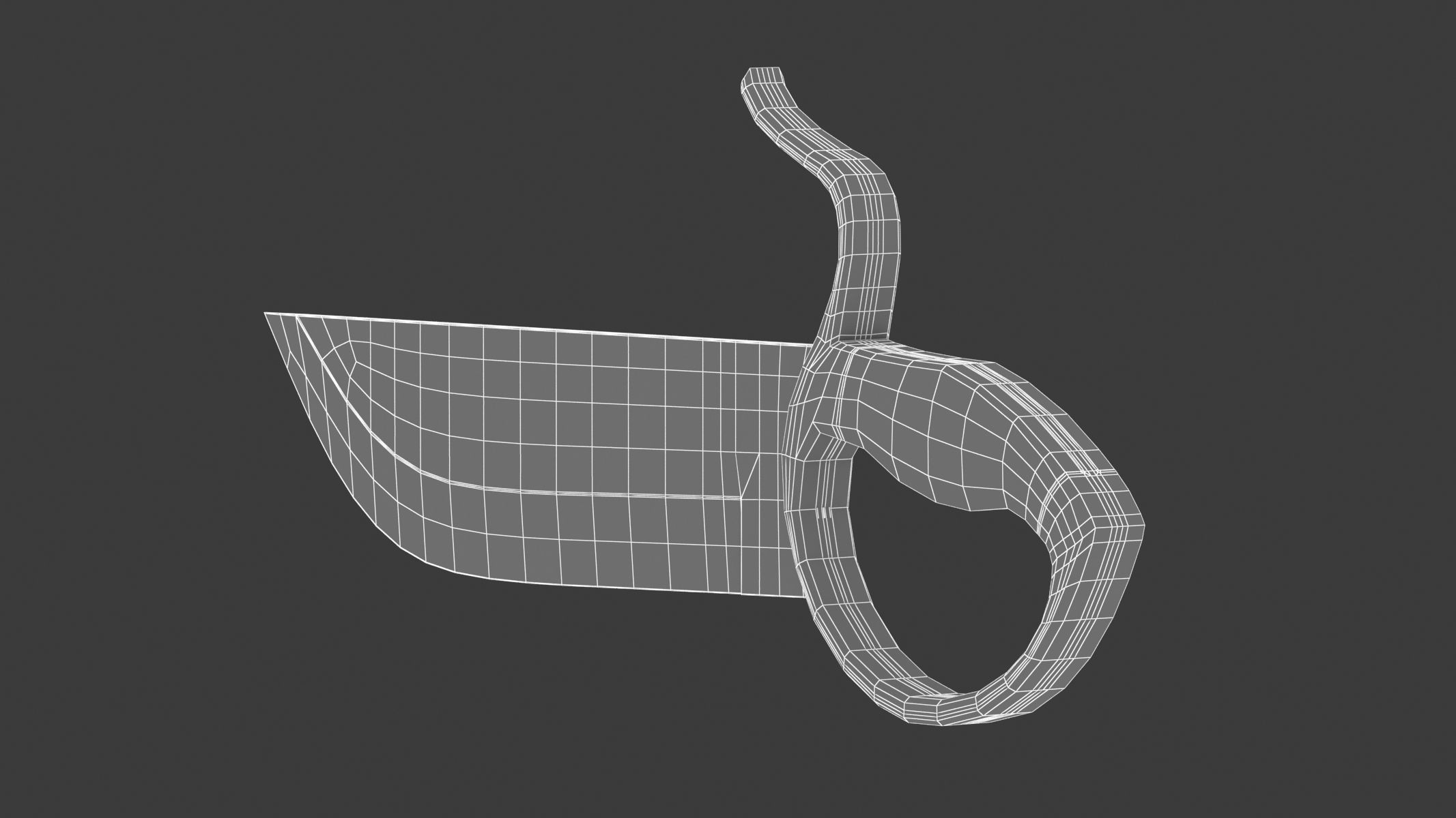 Butterfly Sword 03  3D model_7