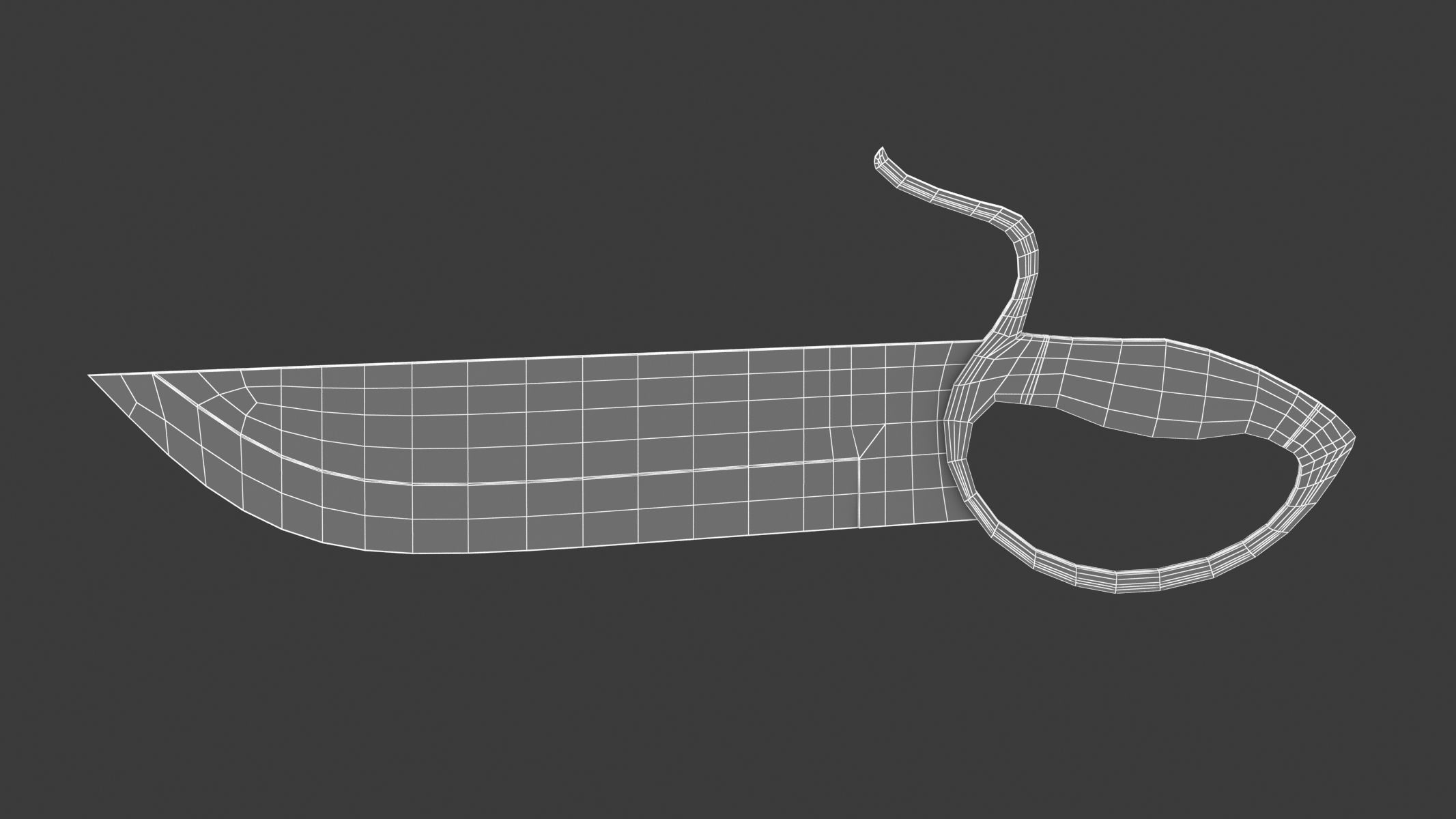 Butterfly Sword 03  3D model_8