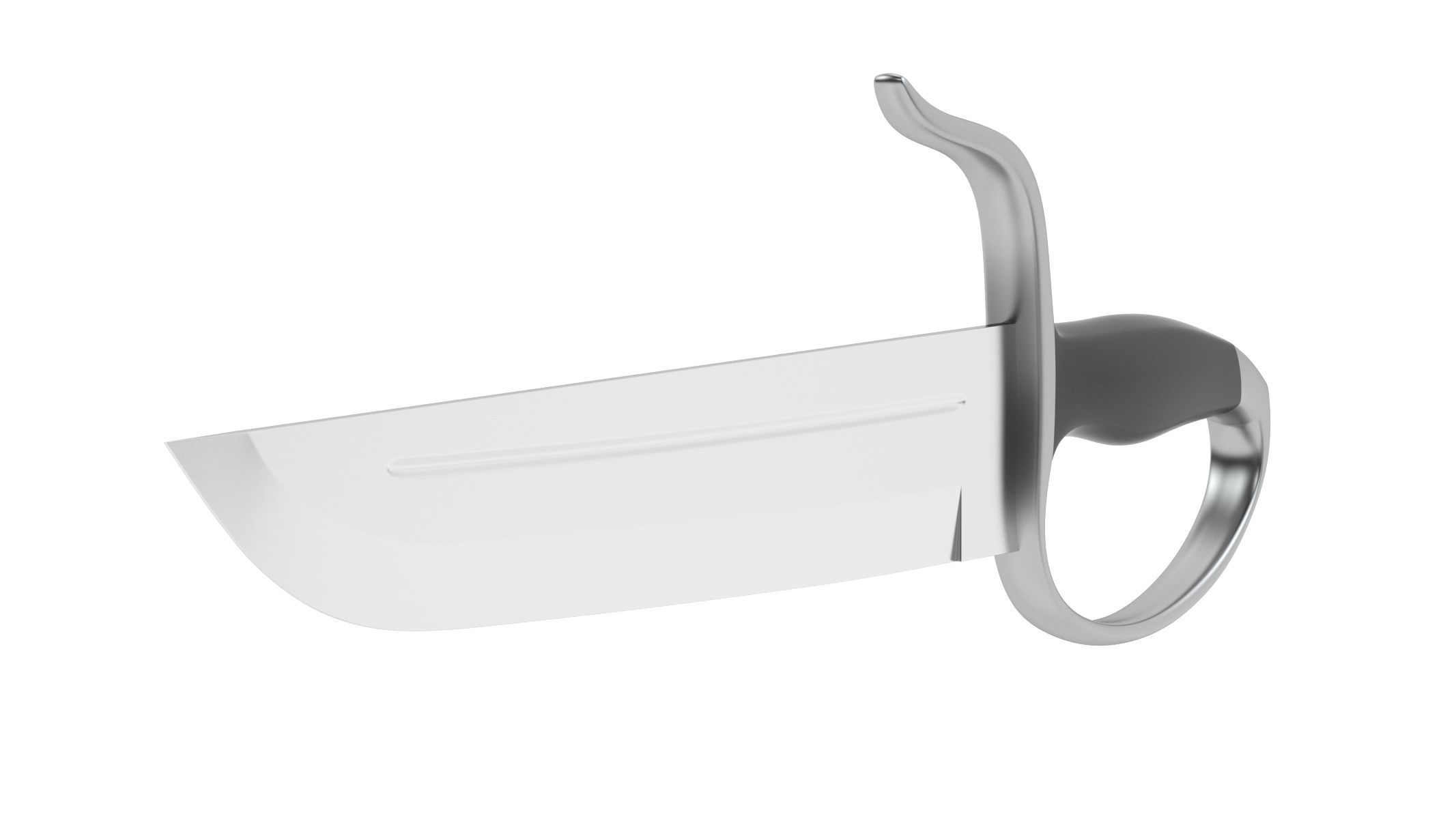 Butterfly Sword 04 3D model_4