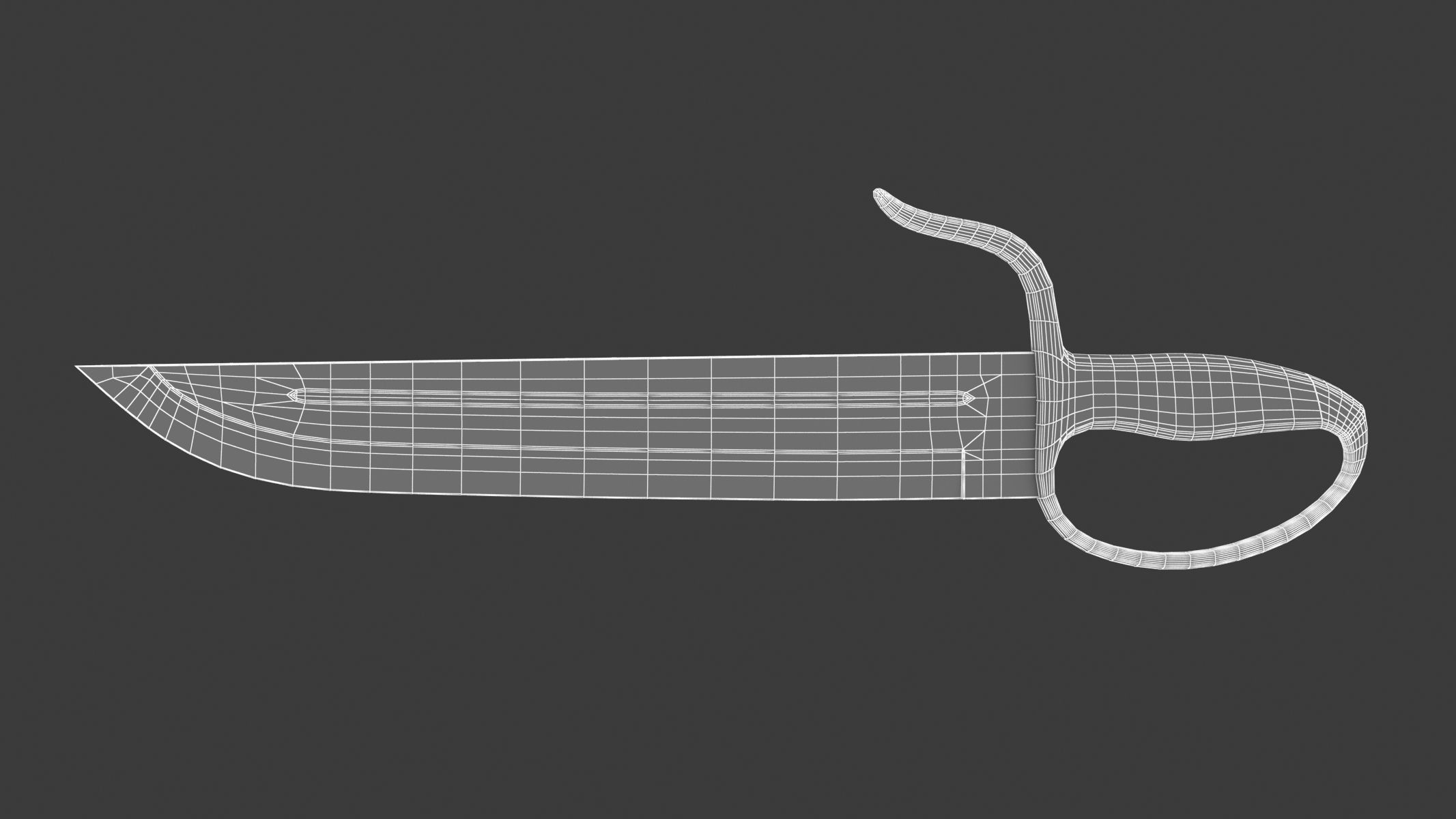 Butterfly Sword 04 3D model_8