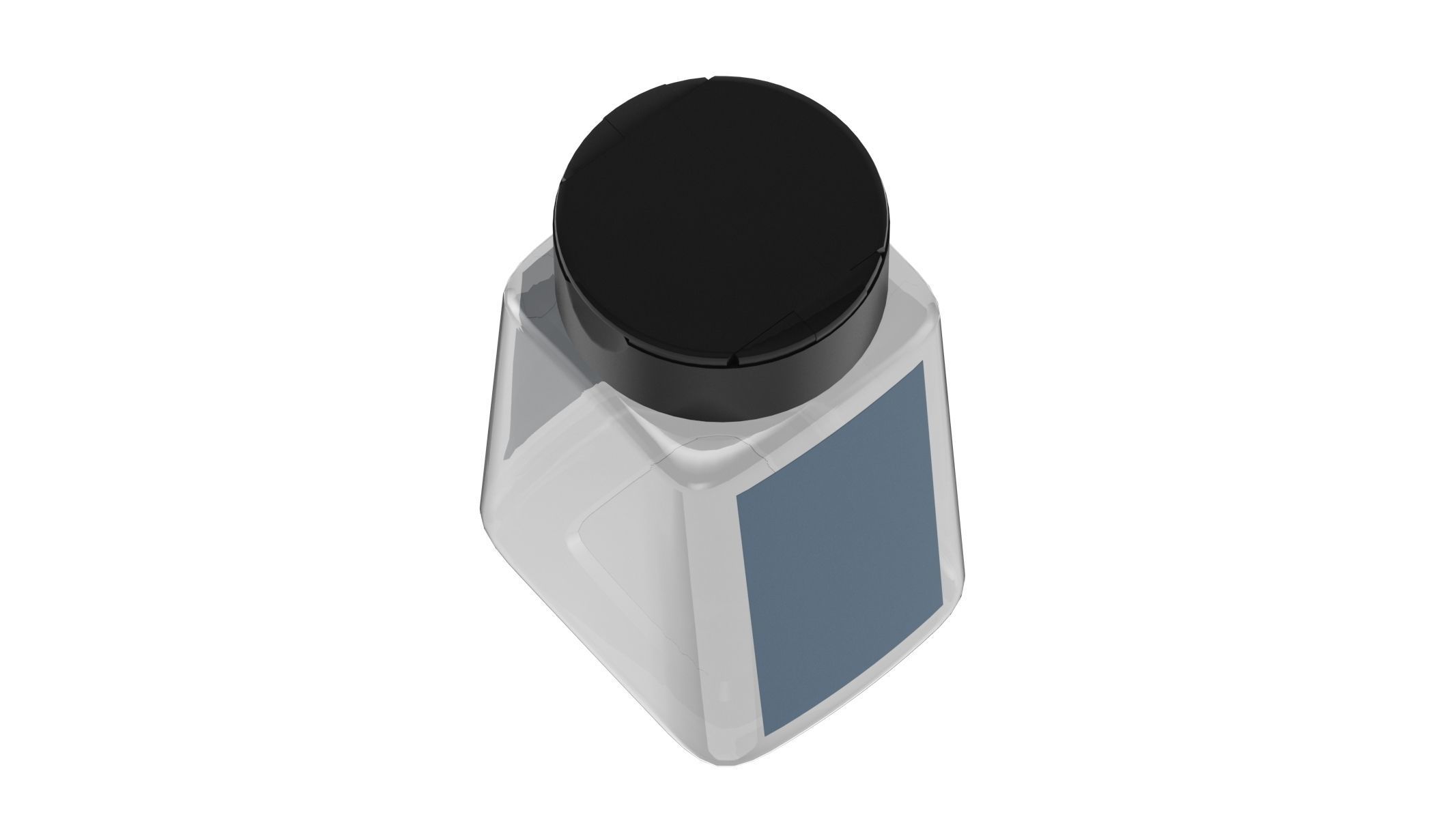 Jar Bottle 02 3D model_1