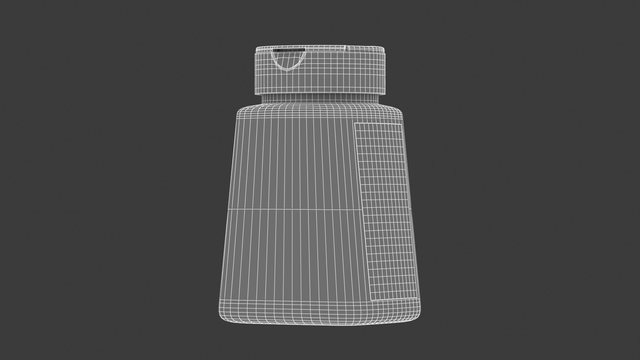 Jar Bottle 02 3D model_7