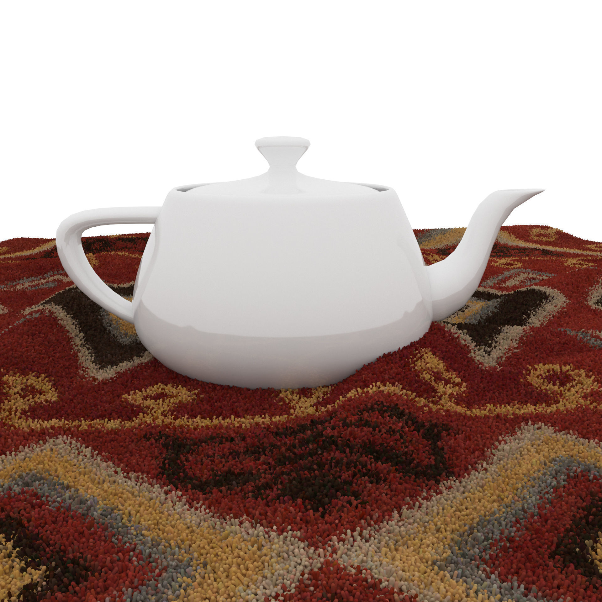 Rugs No 861 Low-poly 3D model_8