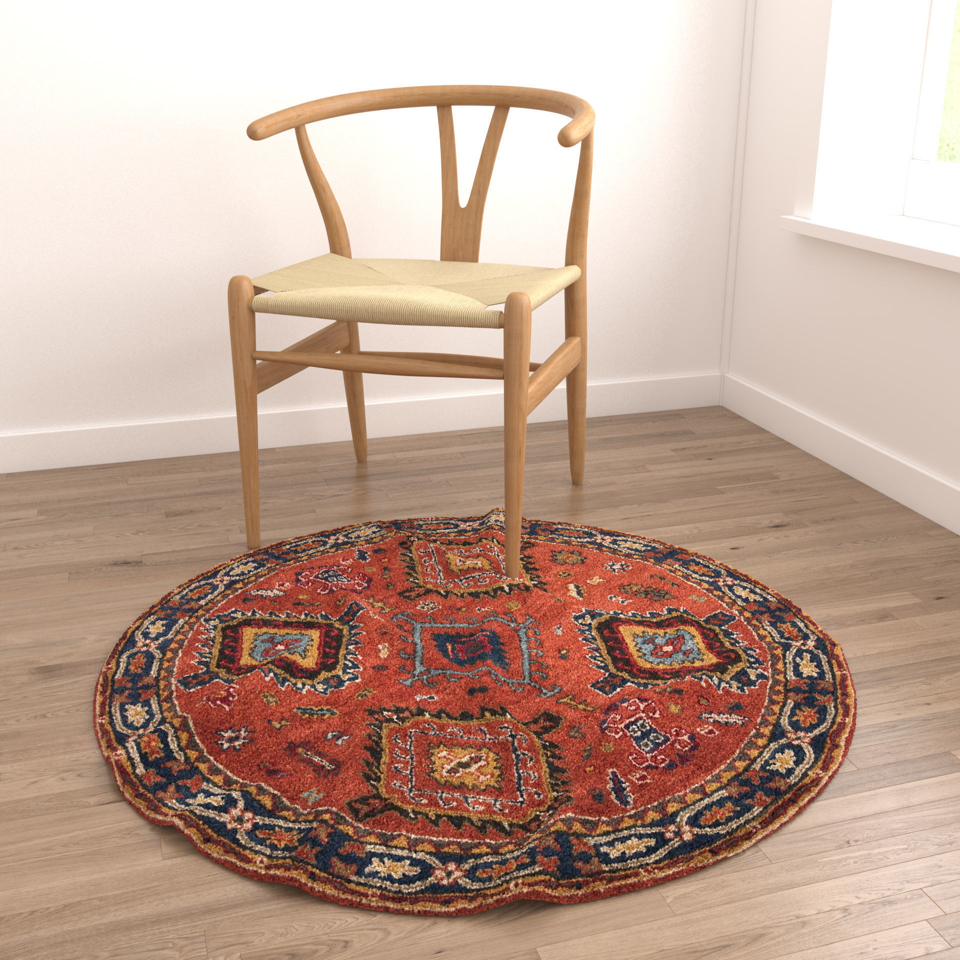 Rugs No 861 Low-poly 3D model_3