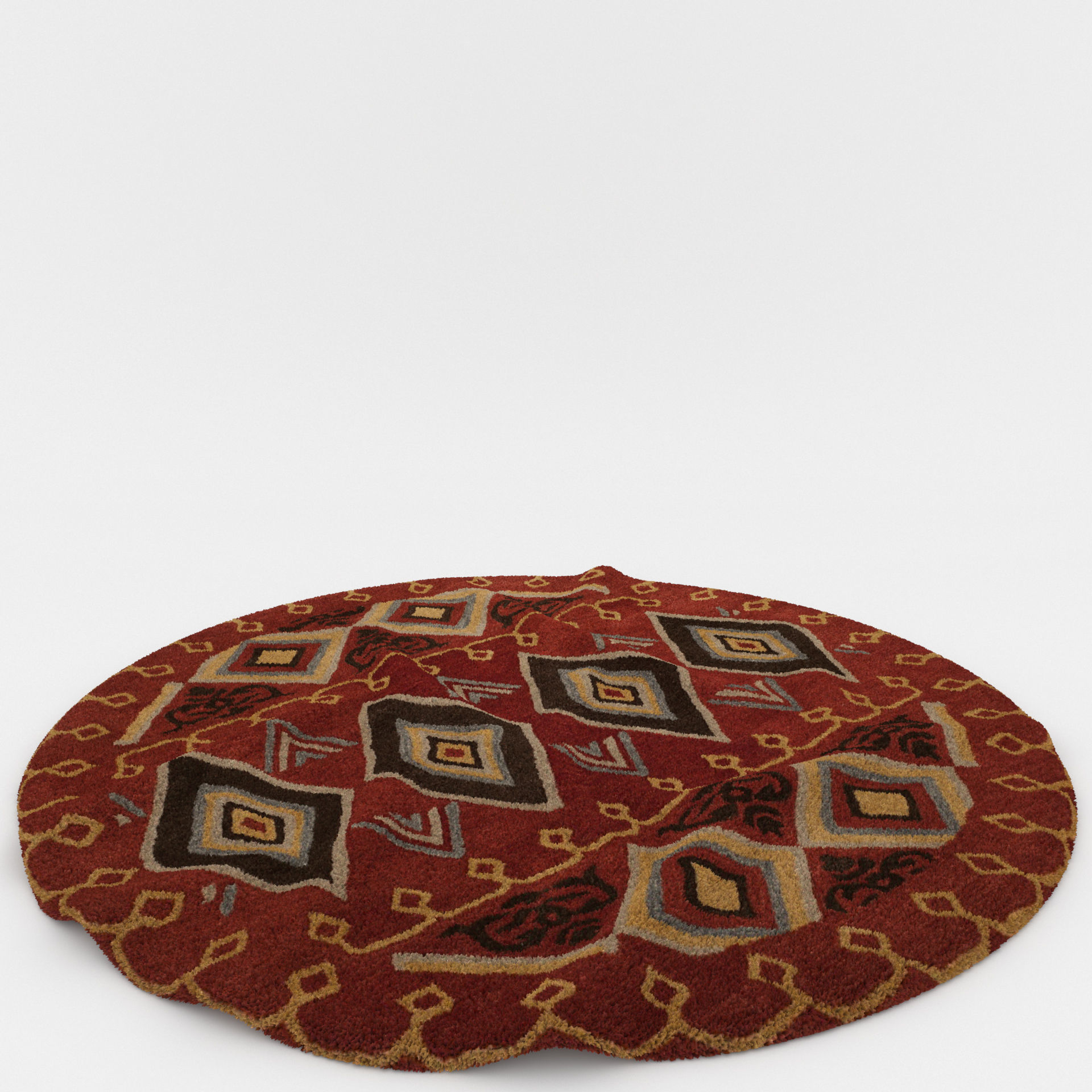 Rugs No 861 Low-poly 3D model_6