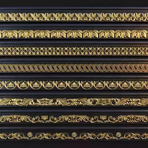 ORNAMENT TRIM 01 3D model