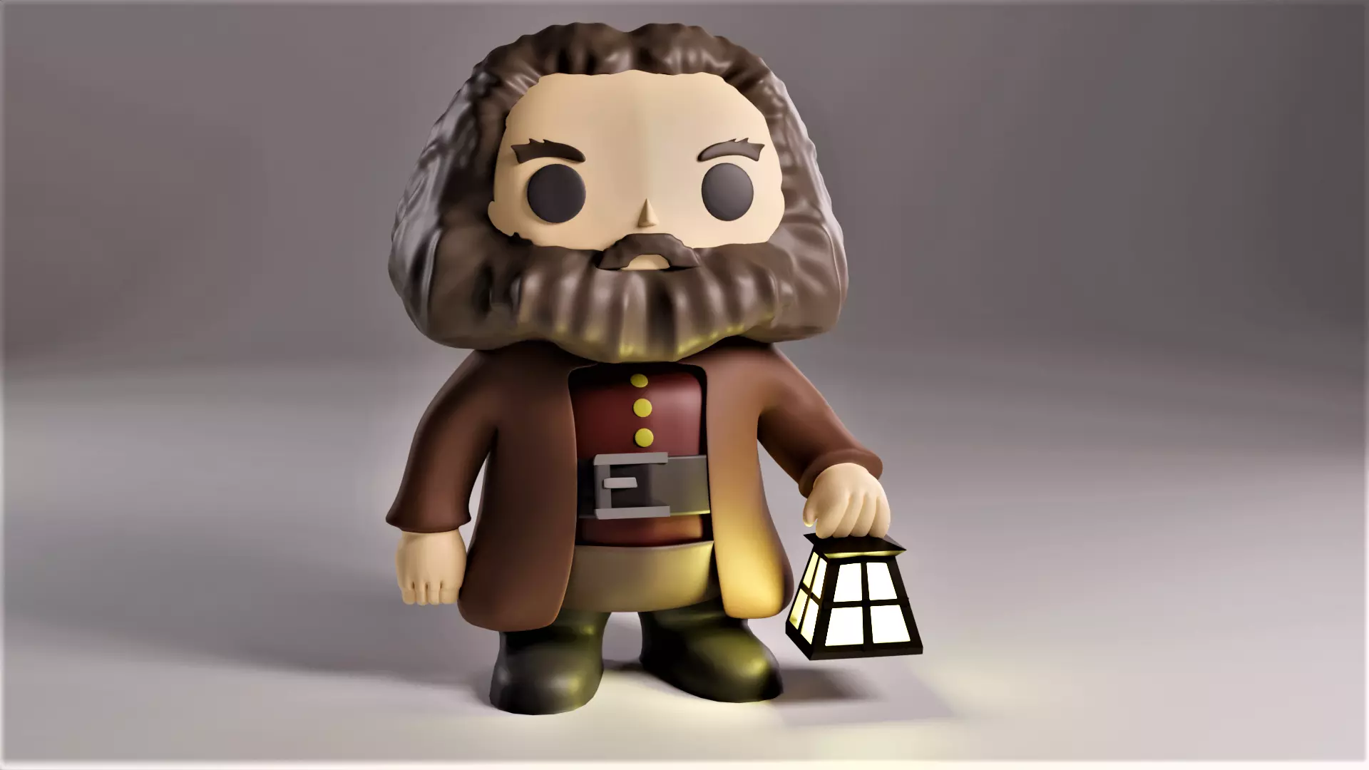 Hagrid from the Harry Potter 3D model