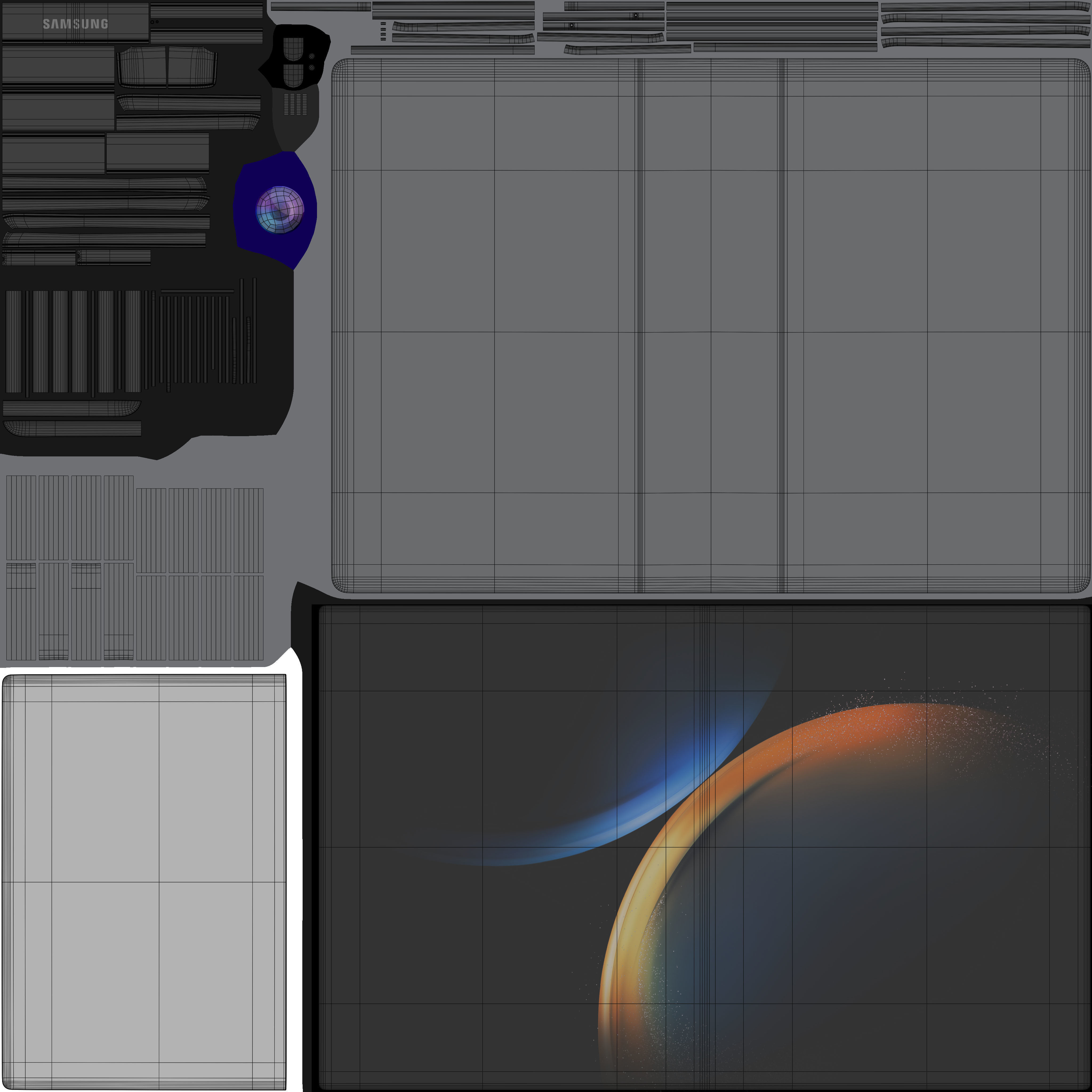 Samsung Galaxy Book 3 Pro 3D model_10