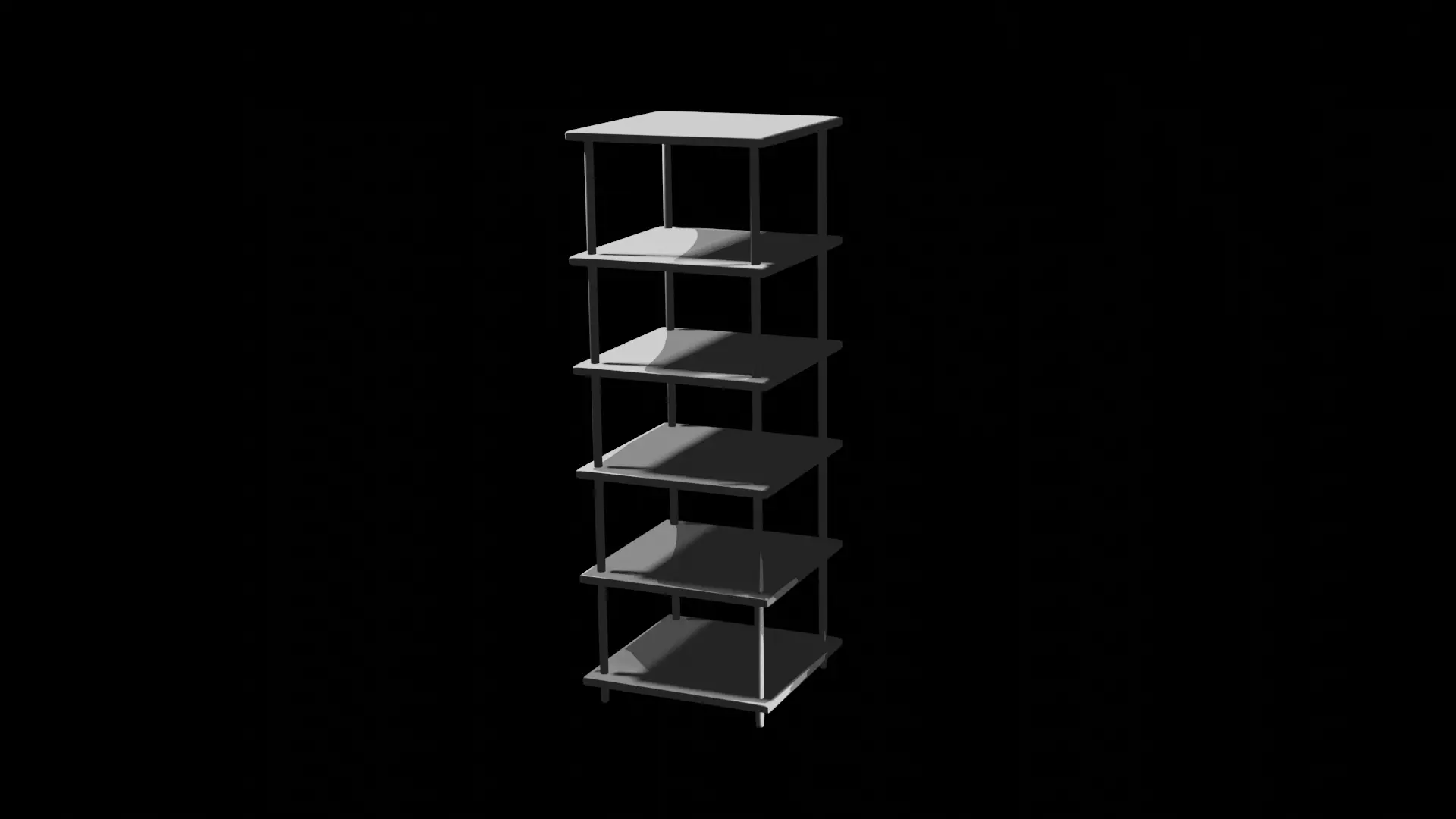 Shelf Free low-poly 3D model