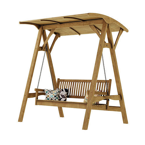 garden swing 3D model