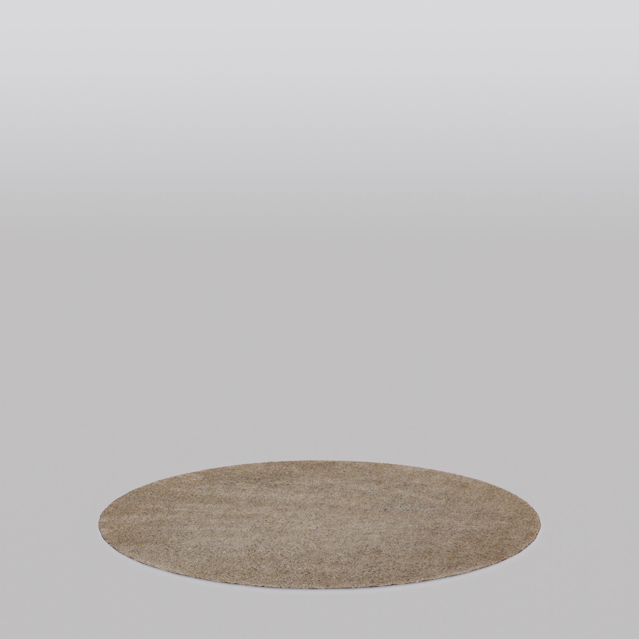 3D model Round Rug VR / AR / low-poly | CGTrader