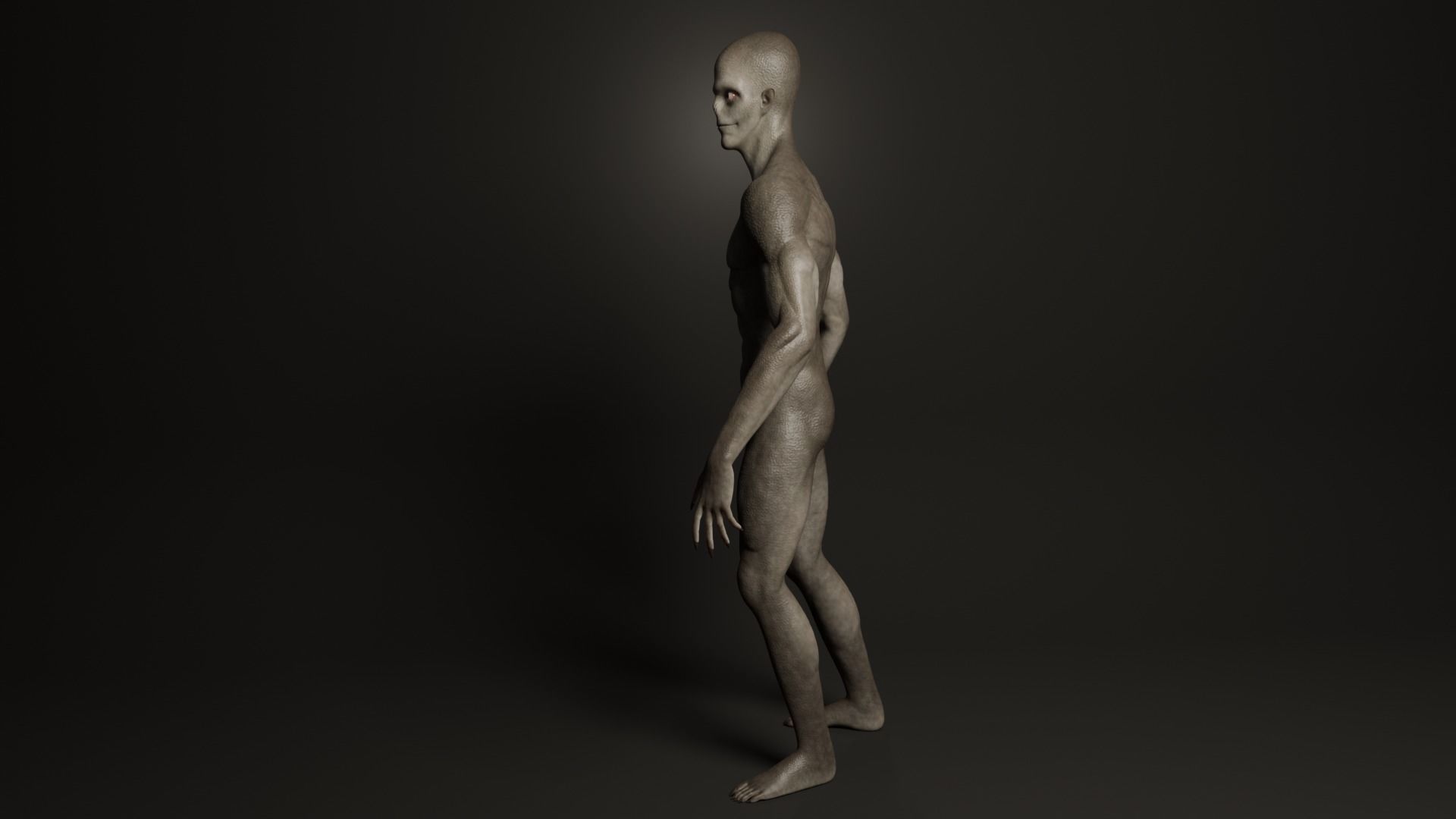 Alien Creature 3D model rigged | CGTrader