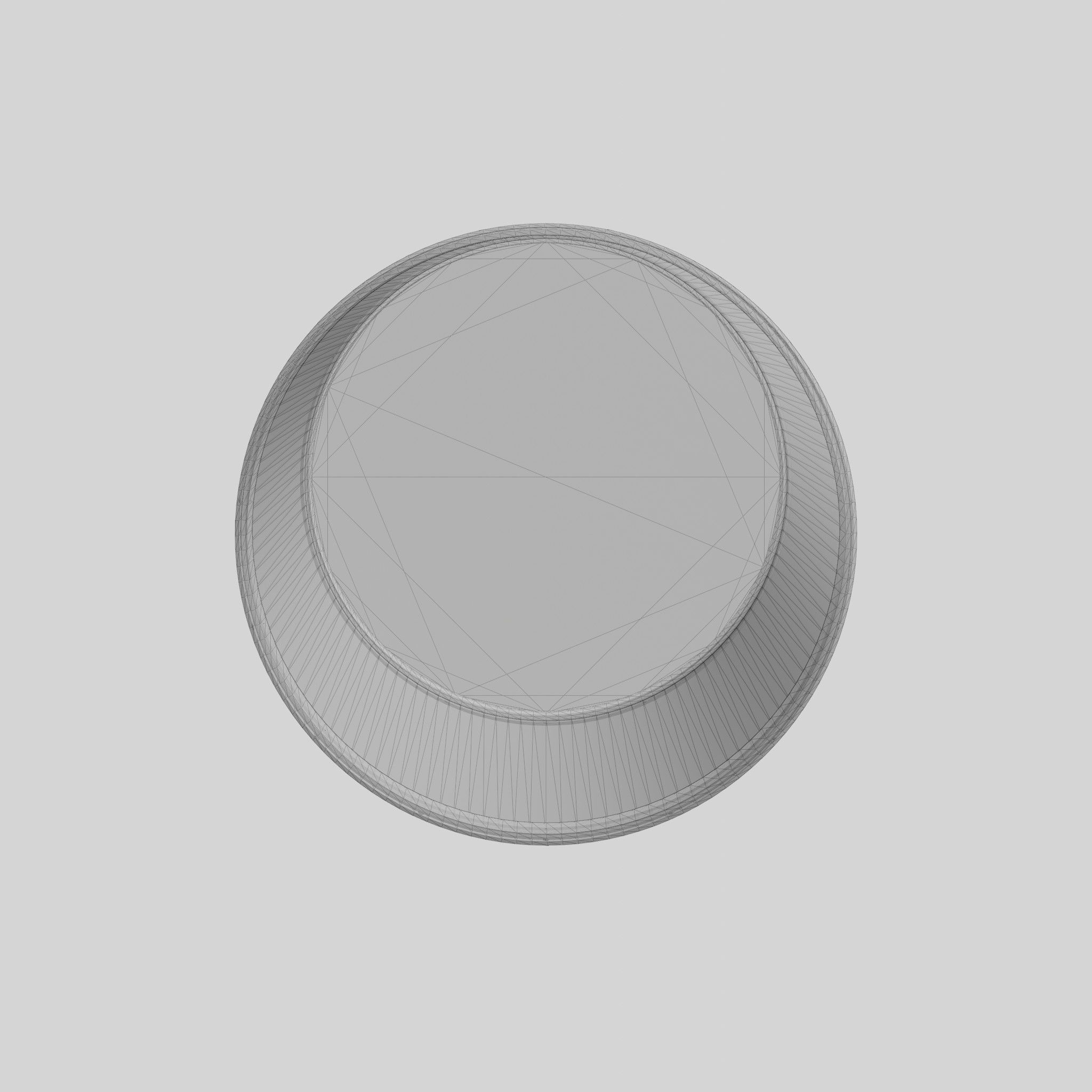 Basket 26 Low-poly 3D model_9