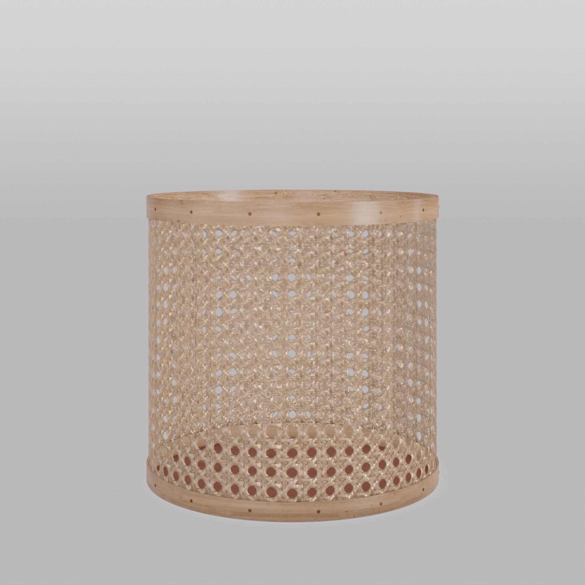Basket 26 Low-poly 3D model_1
