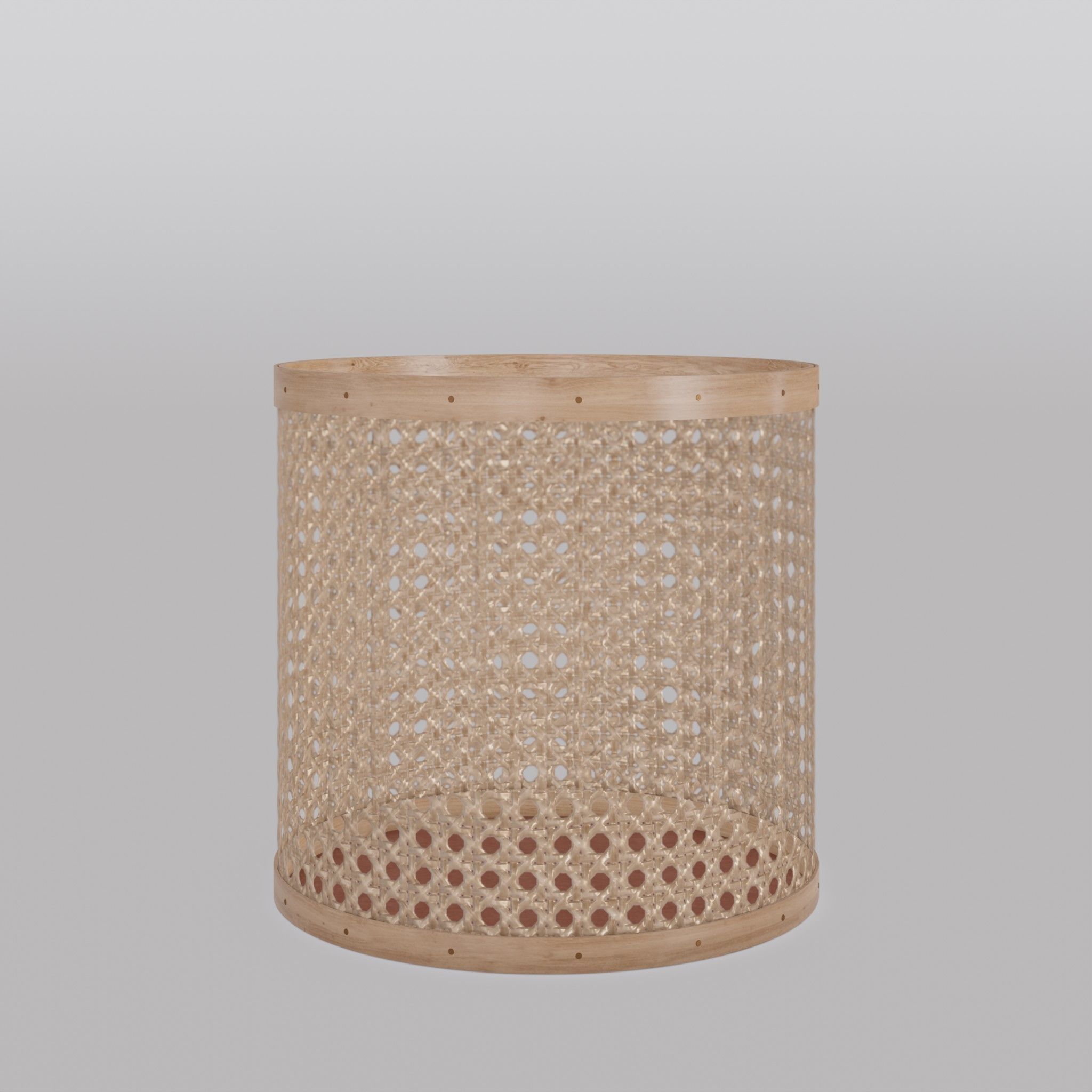 Basket 26 Low-poly 3D model_2