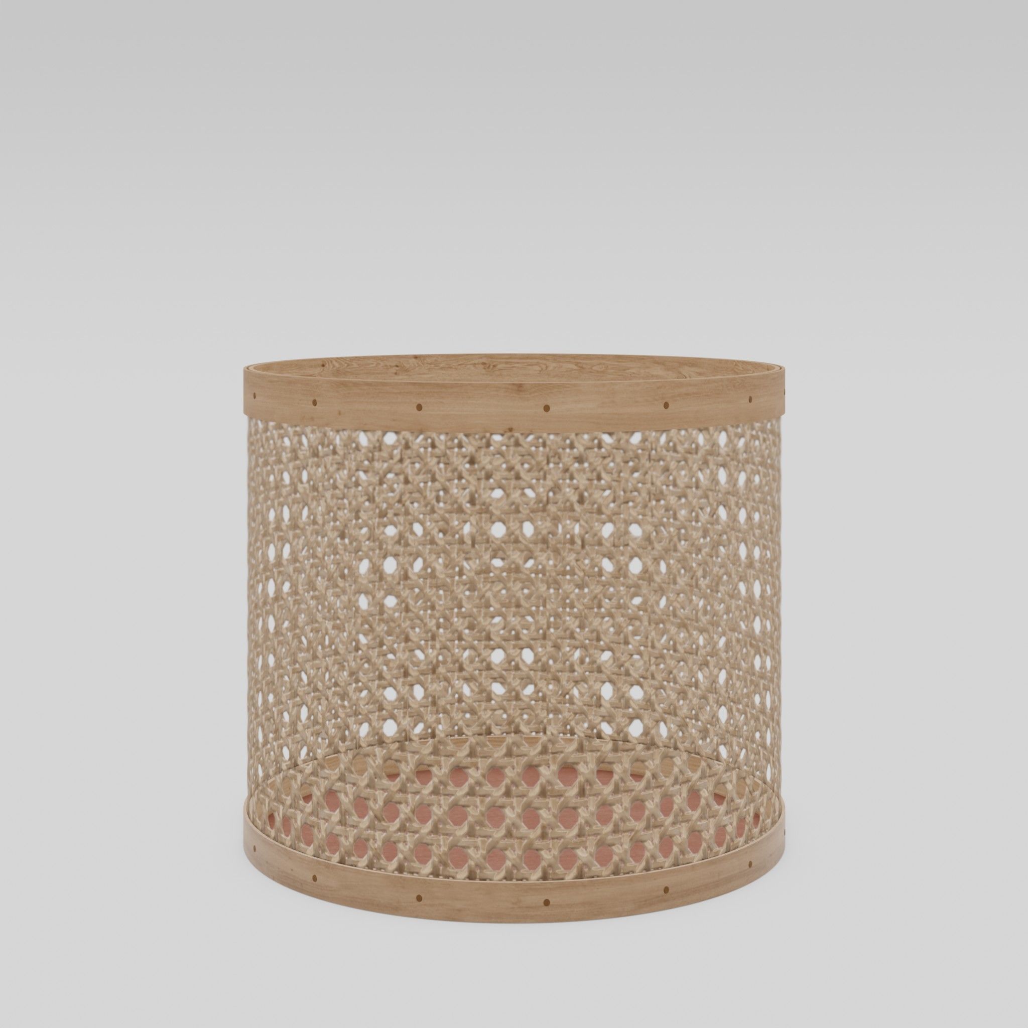 Basket 23 Low-poly 3D model_2