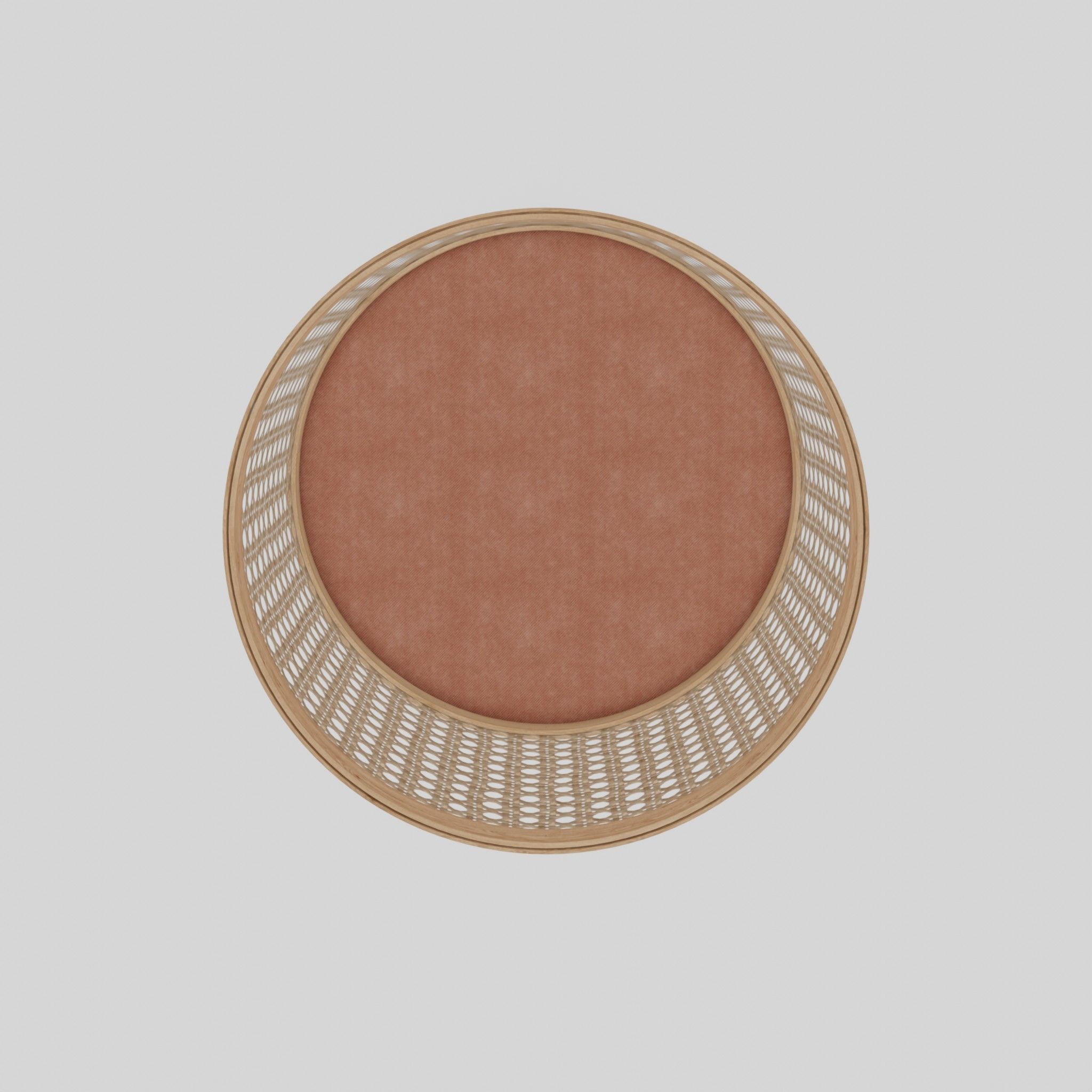 Basket 23 Low-poly 3D model_4