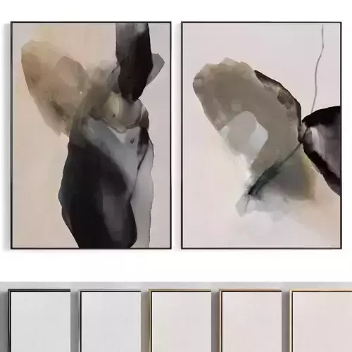 Plaster Two Photo Frame 150