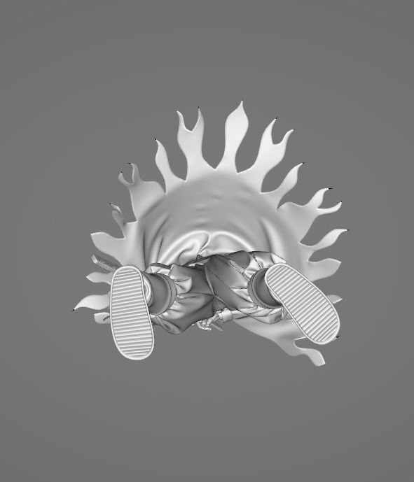 DEMON SLAYER RENGOKU 3D 3D print model_4