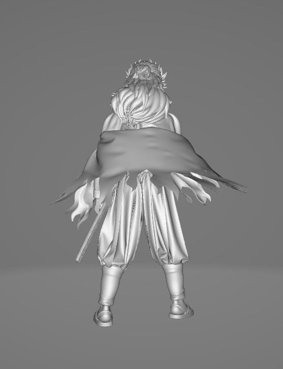 DEMON SLAYER RENGOKU 3D 3D print model_1