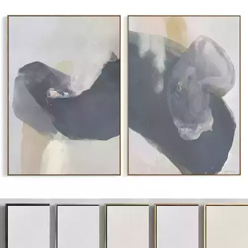 Plaster Two Photo Frame 152