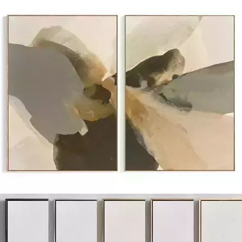 Plaster Two Photo Frame 153