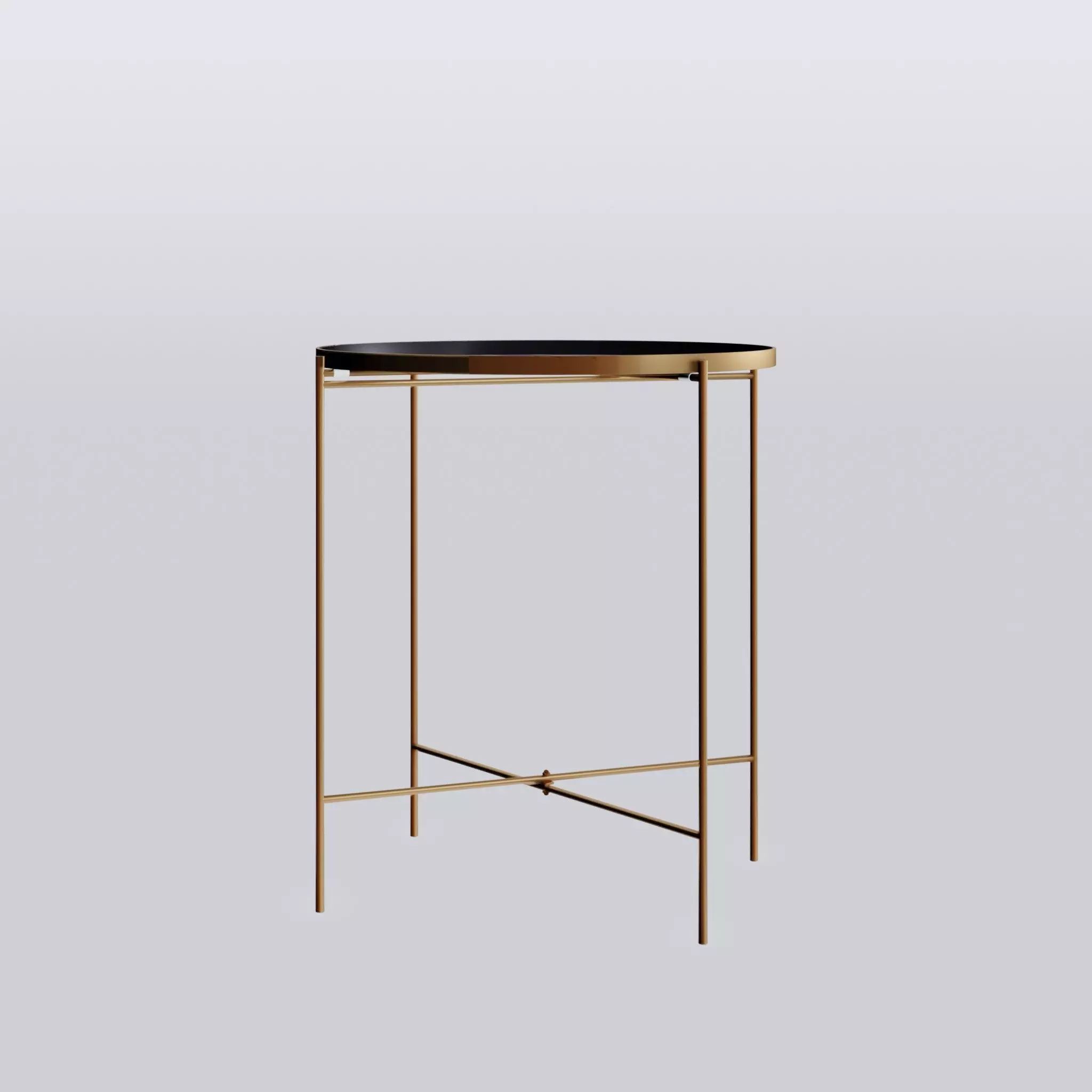 Bijou Serving Trays Low-poly 3D model_0