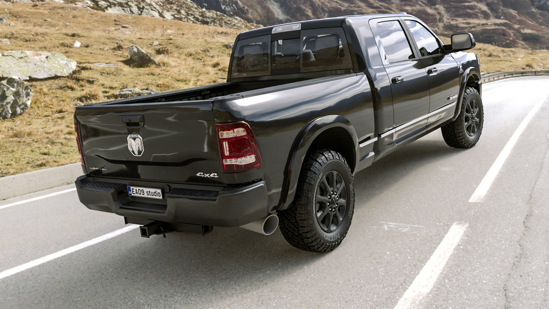 2023 Ram 2500 Mega Cab 3D model_1