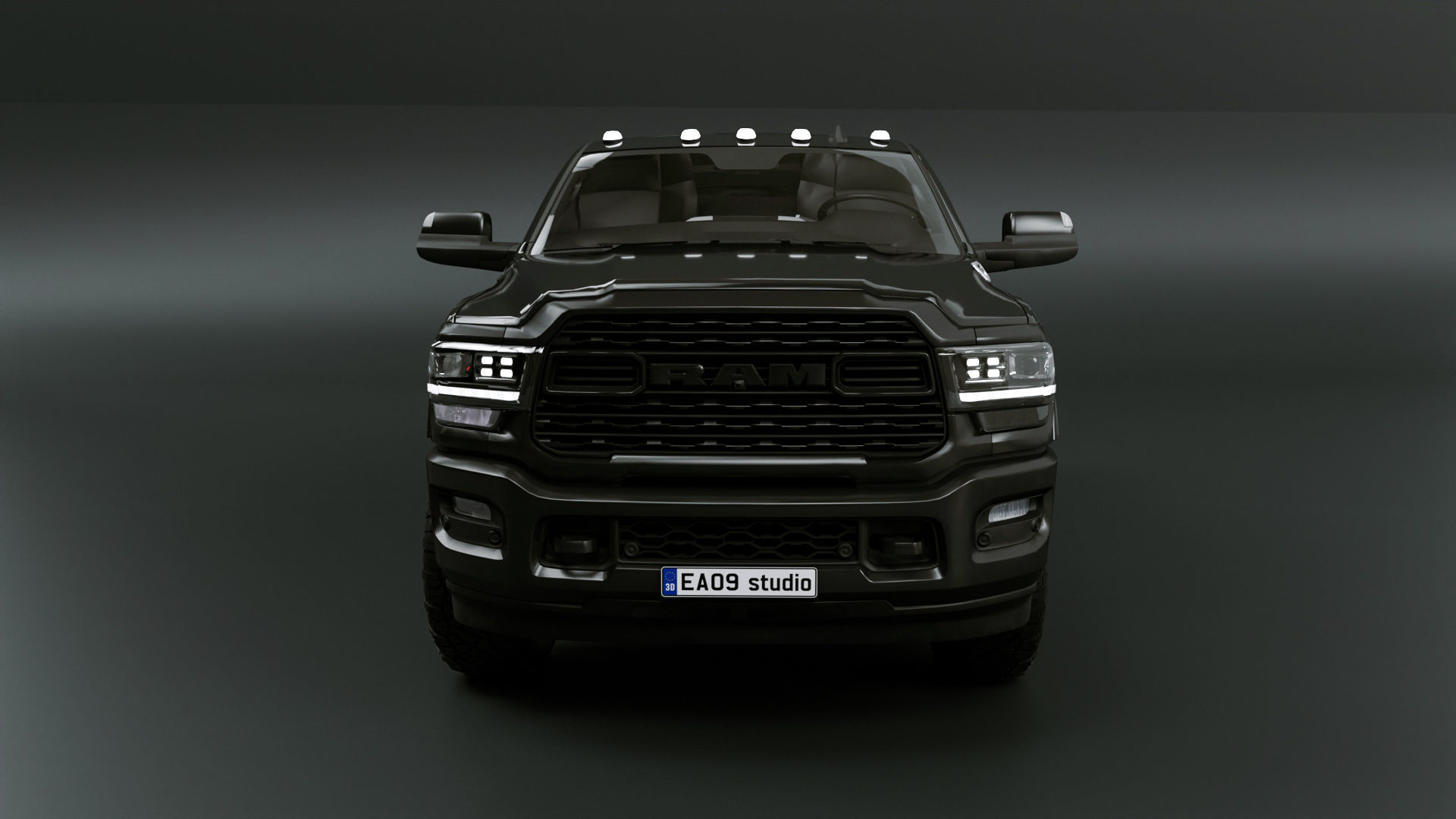 2023 Ram 2500 Mega Cab 3D model_4
