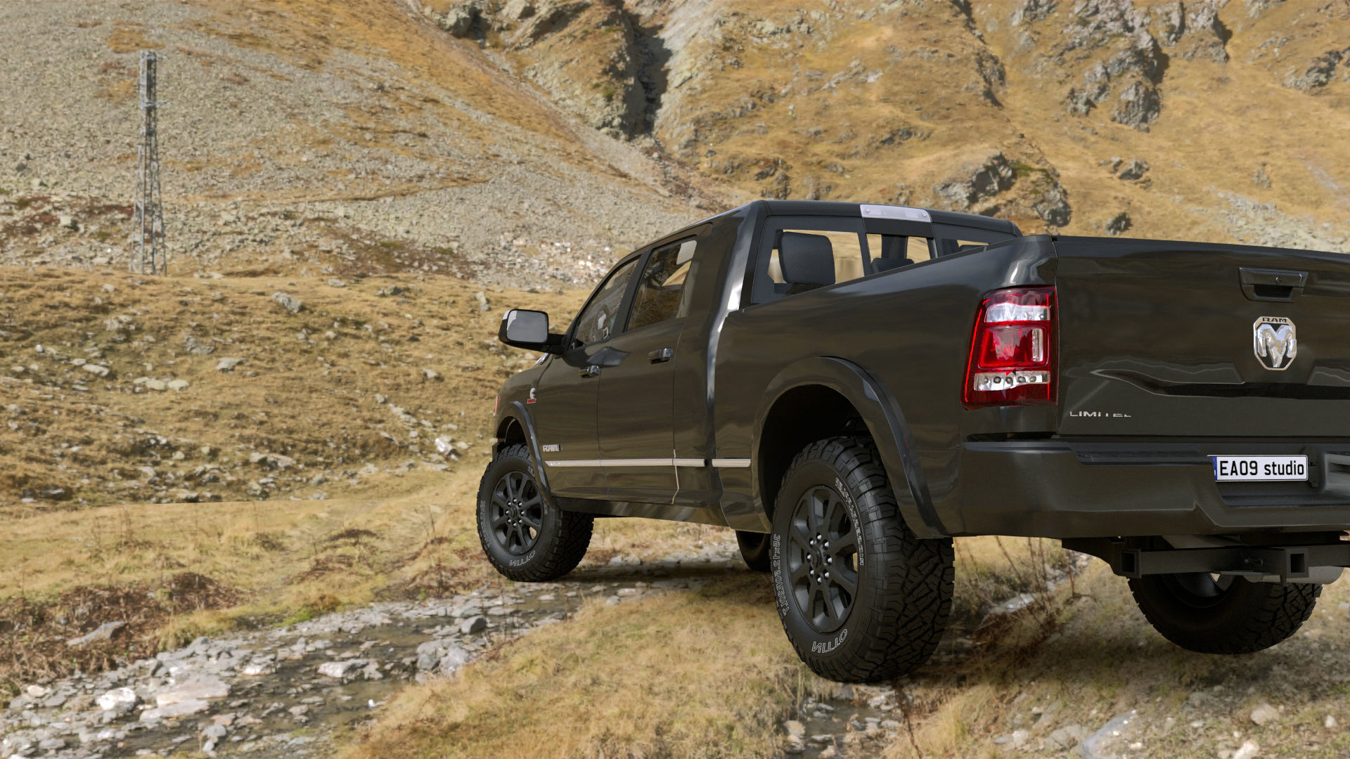 2023 Ram 2500 Mega Cab 3D model_3