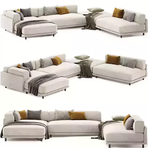 Sunday J Sectional Sofa with Chaise