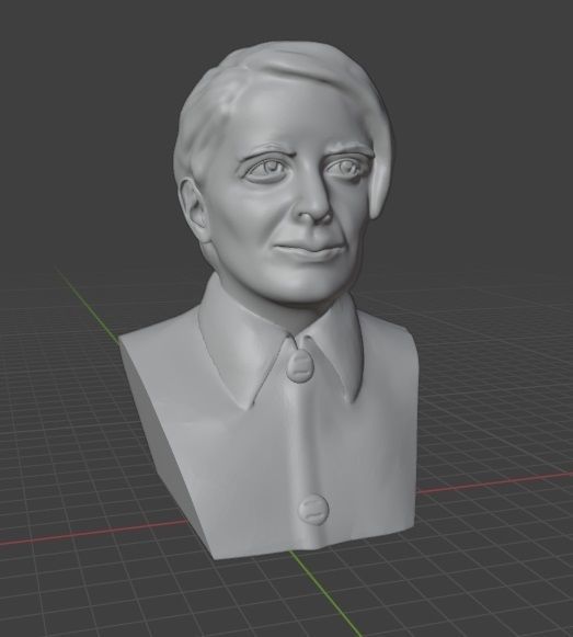 Ayn Rand 3D print model_13