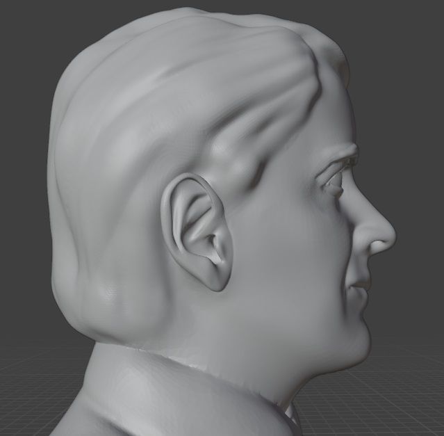 Ayn Rand 3D print model_5