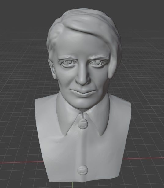 Ayn Rand 3D print model_2
