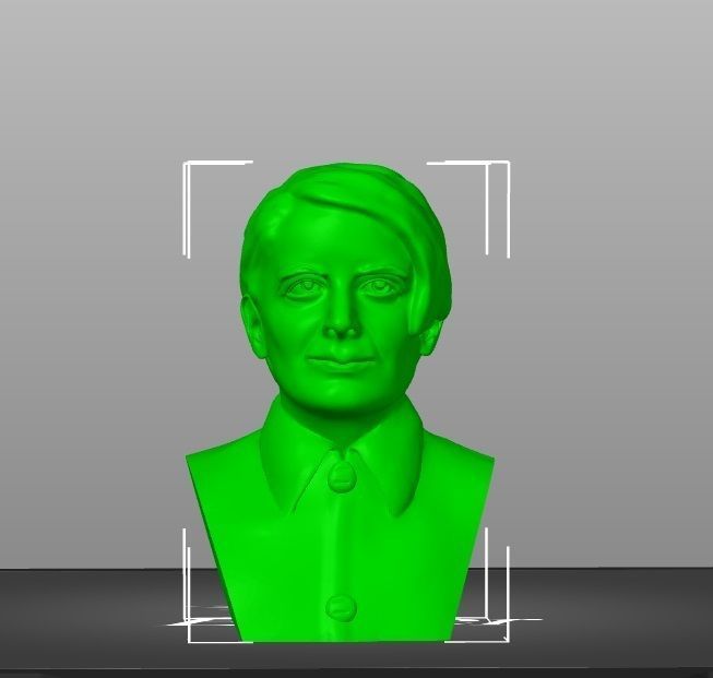 Ayn Rand 3D print model_9