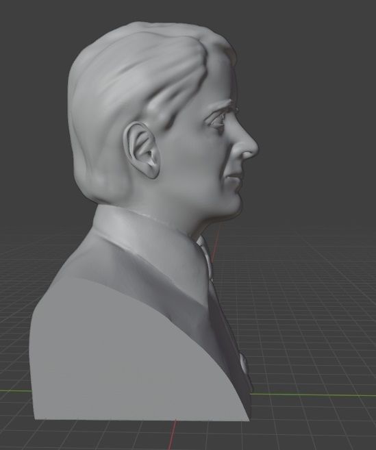 Ayn Rand 3D print model_14