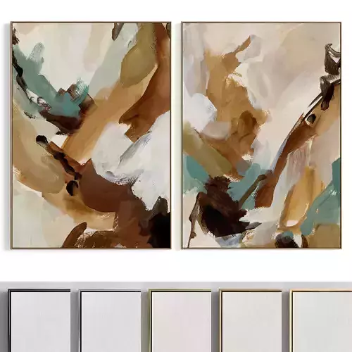 Plaster Two Photo Frame 157