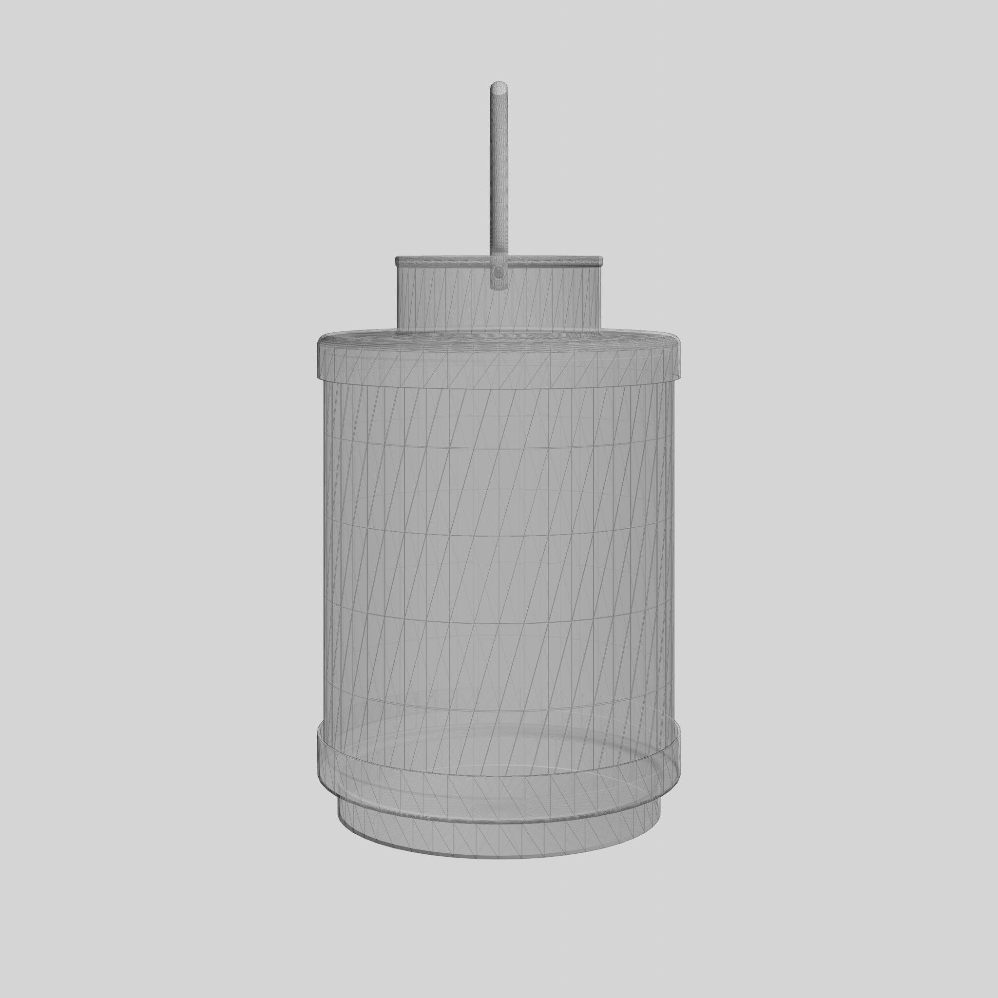 Alisa Lantern Large Low-poly 3D model_7