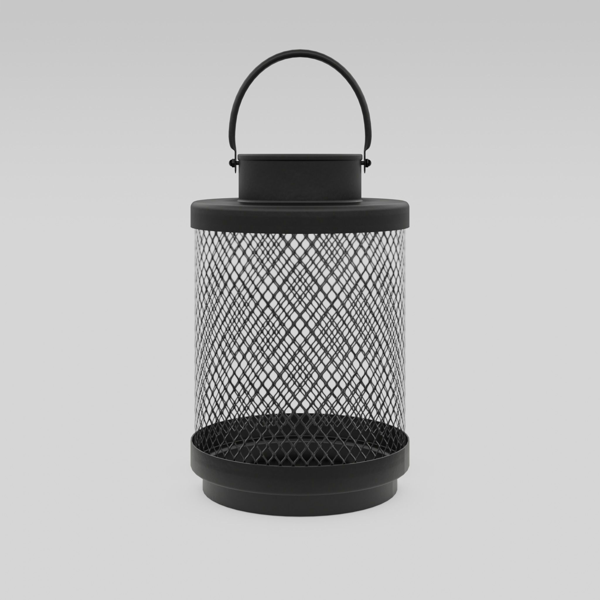 Alisa Lantern Large Low-poly 3D model_3