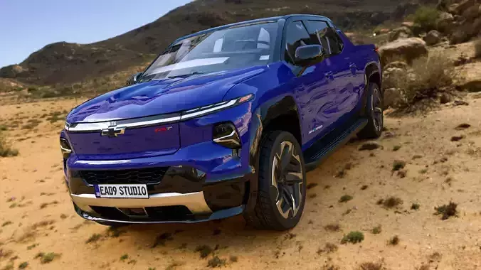 2024 Chevrolet Silverado EV RST 3D model