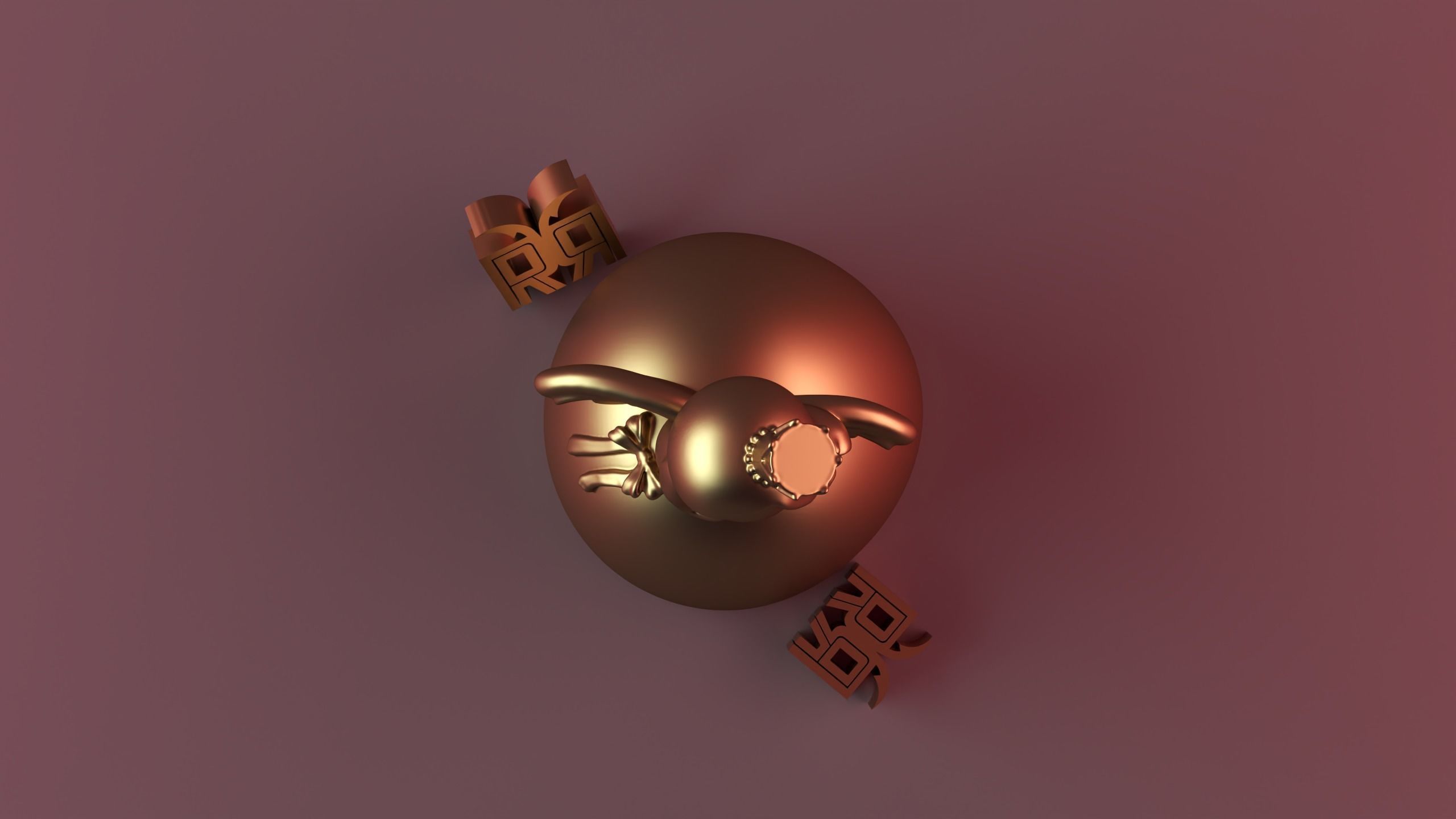 Angel Bride 3D print model_11