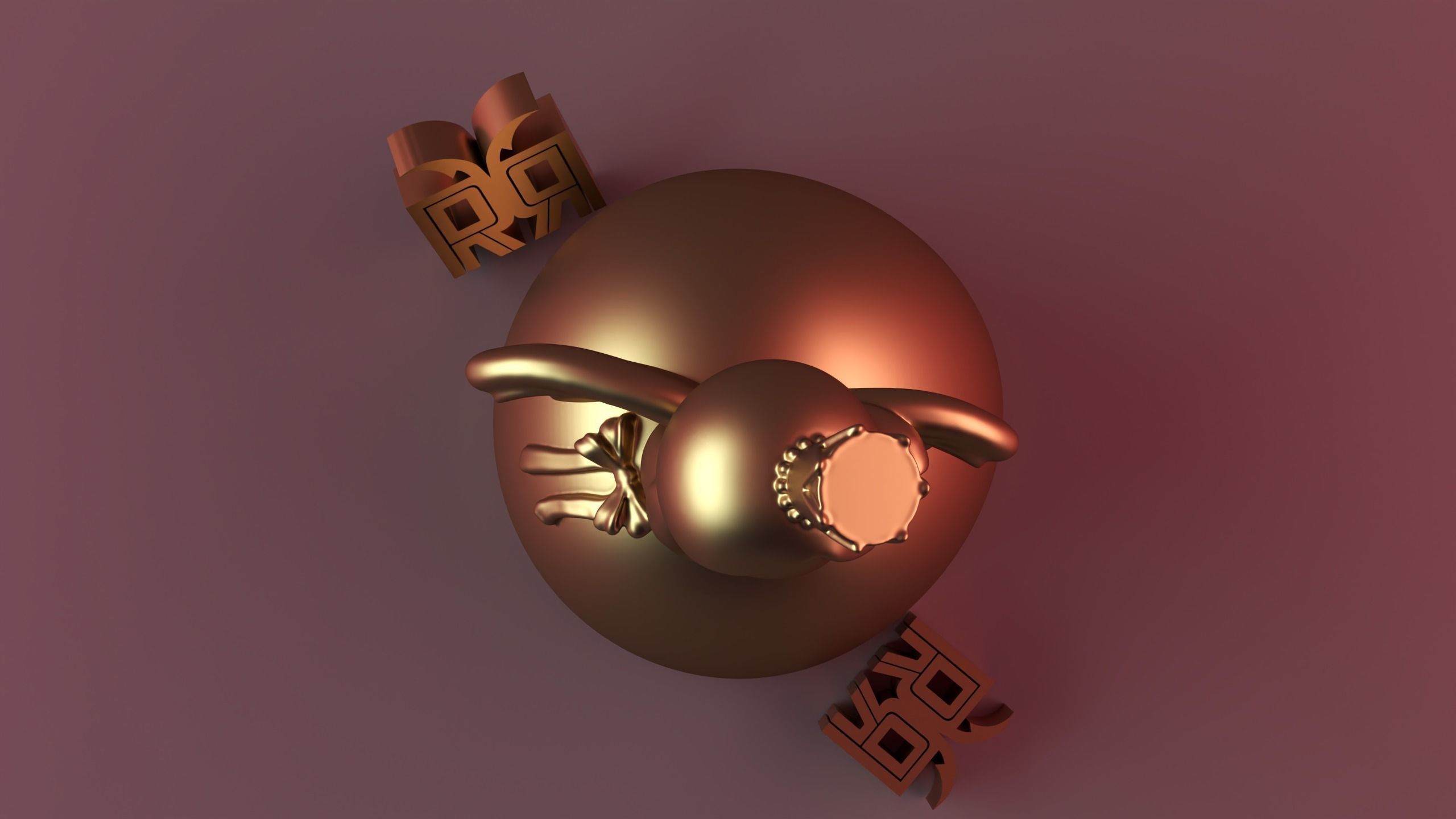 Angel Bride 3D print model_12