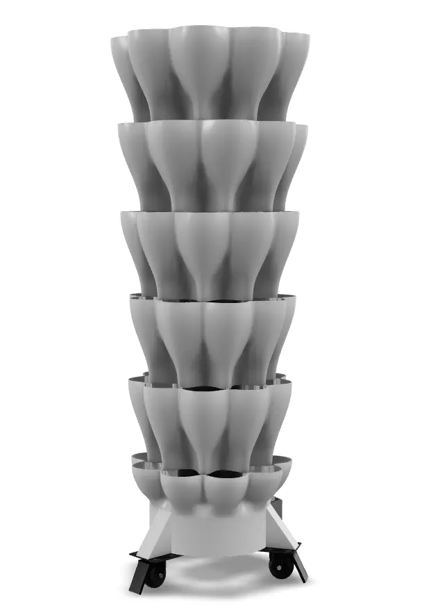 Garden Pot 3D model_0