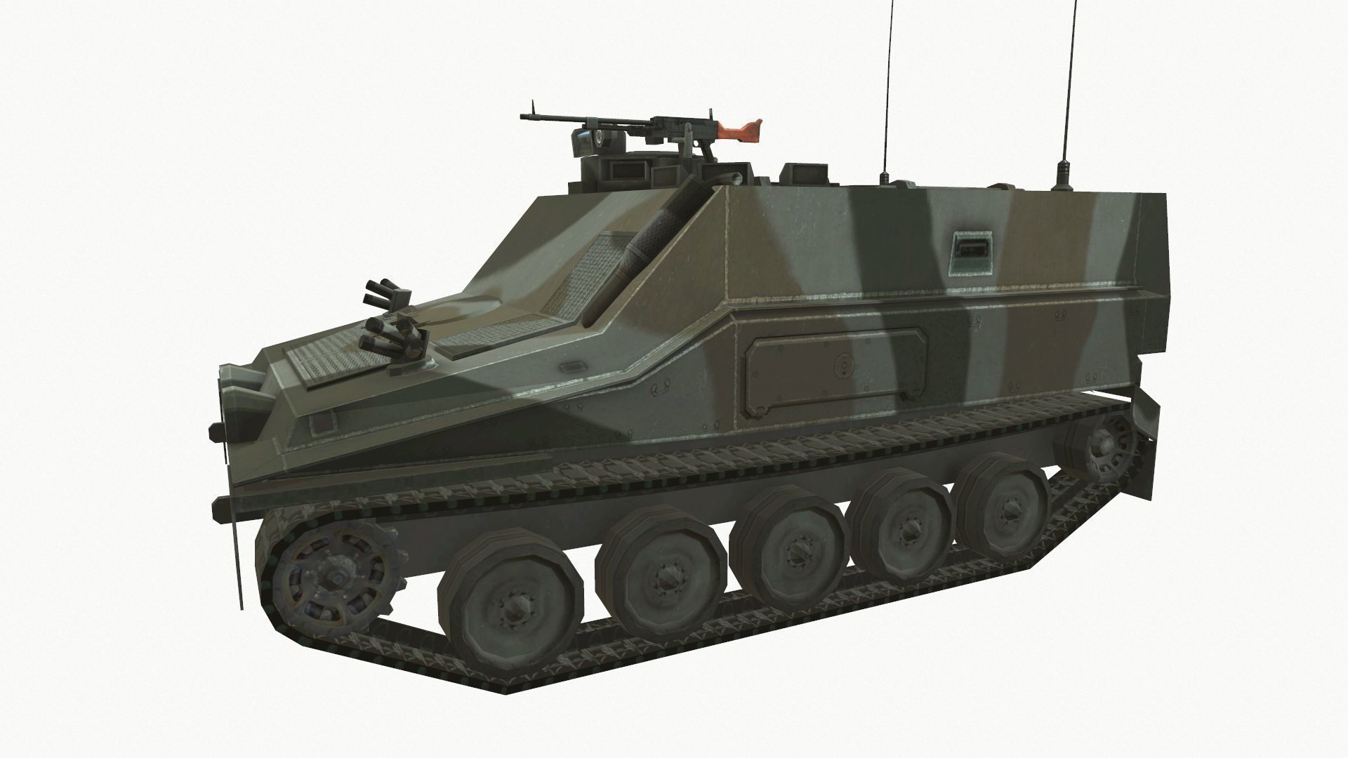 FV105 Sultan Low-poly 3D model_2